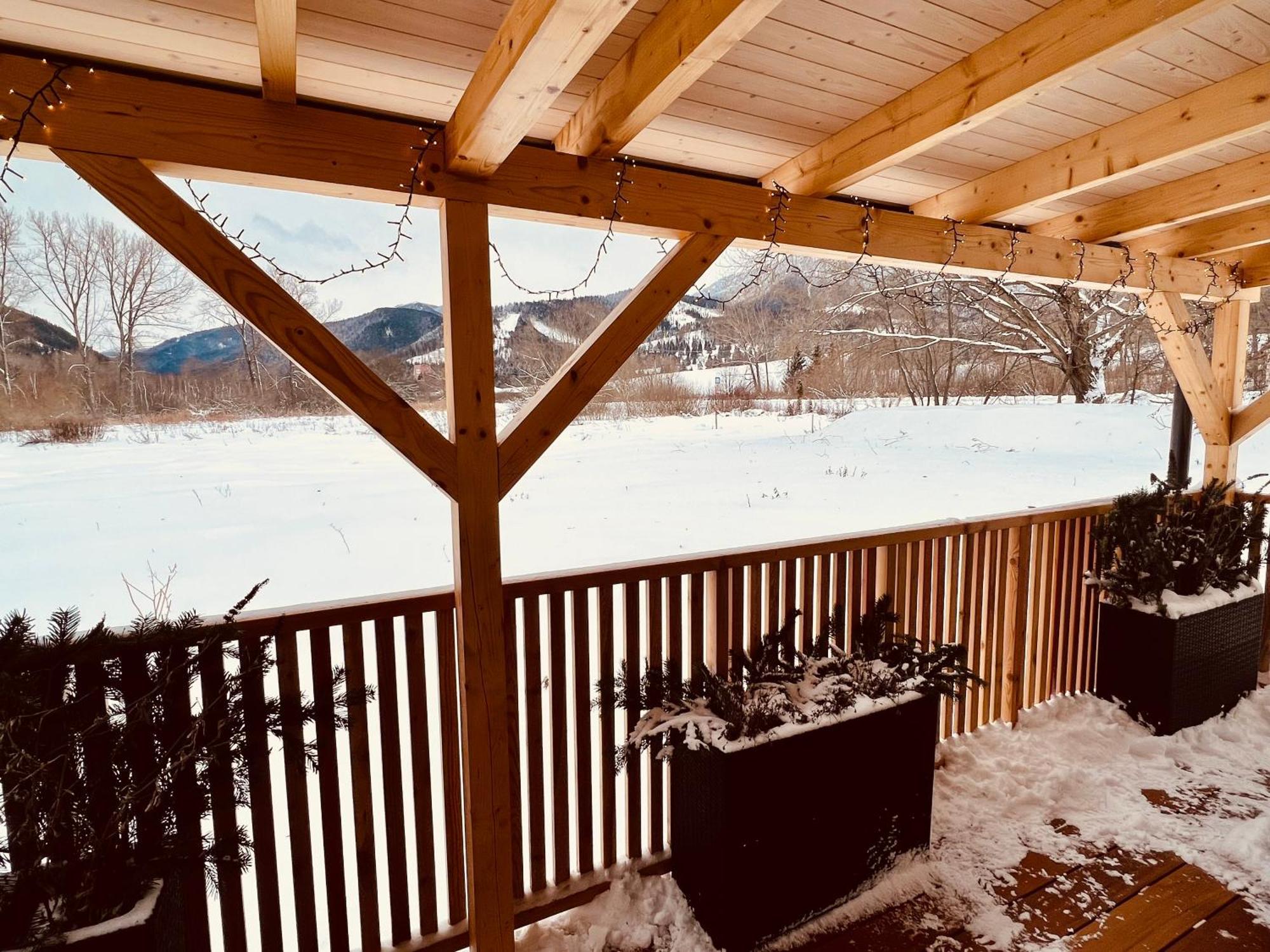 Apartmán Domcek Pod Vezami S Virivkou A Grilom, Pri Termalnom Kupalisku Liptovský Ján Exteriér fotografie