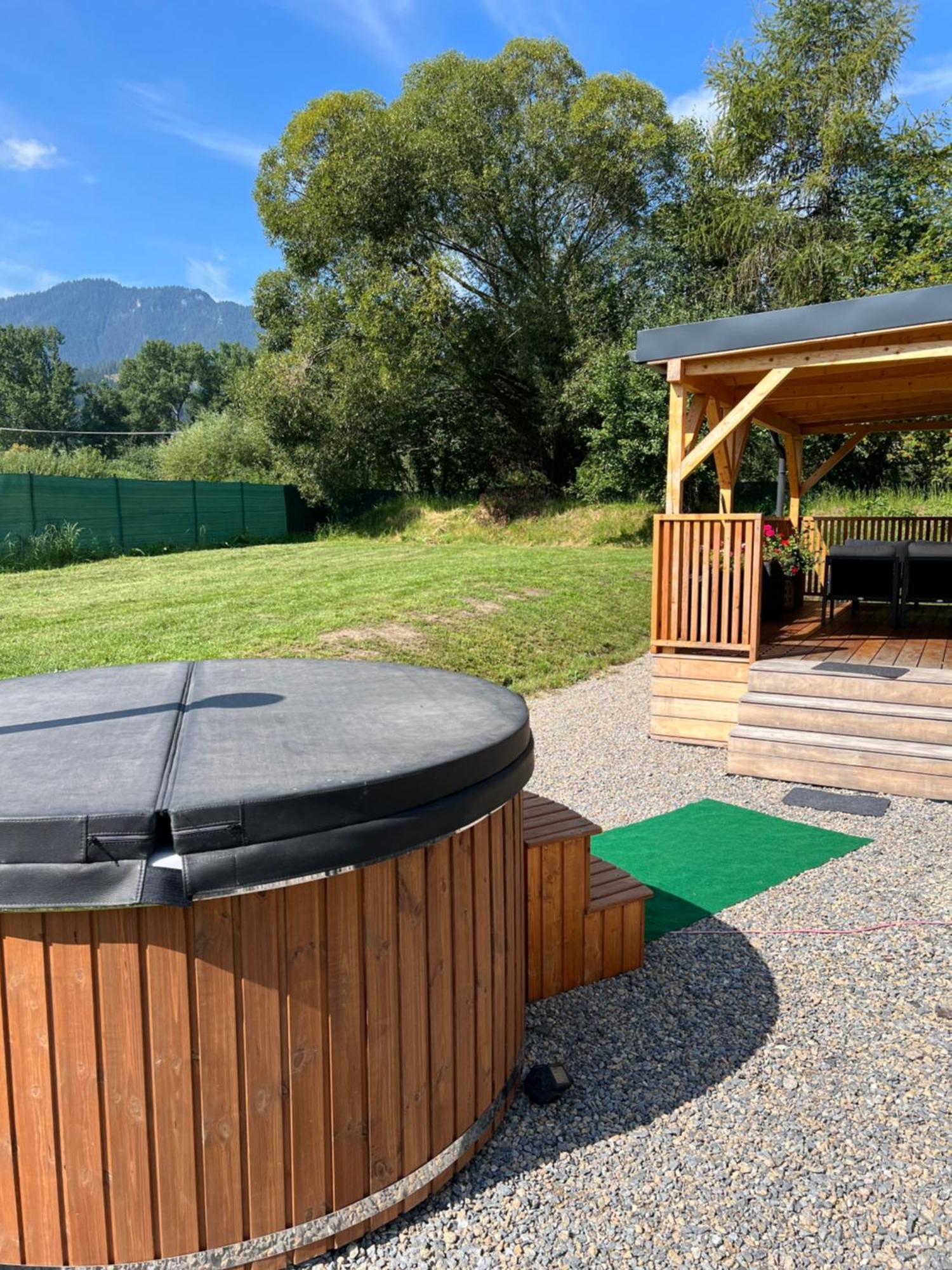 Apartmán Domcek Pod Vezami S Virivkou A Grilom, Pri Termalnom Kupalisku Liptovský Ján Exteriér fotografie